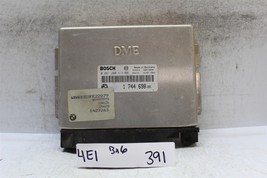 2004-2005 BMW 325I 3 Series Engine Control Unit ECU 1744698 Module 391 4E1 B6 - $93.14