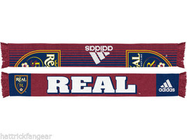 Adidas Real Salt Lake FC MLS Draft Soccer / Football Knit Winter Scarf - $22.75