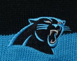 Little Earth Products NFL Carolina Panthers Colorblock Scarf Glove Gift Set image 3