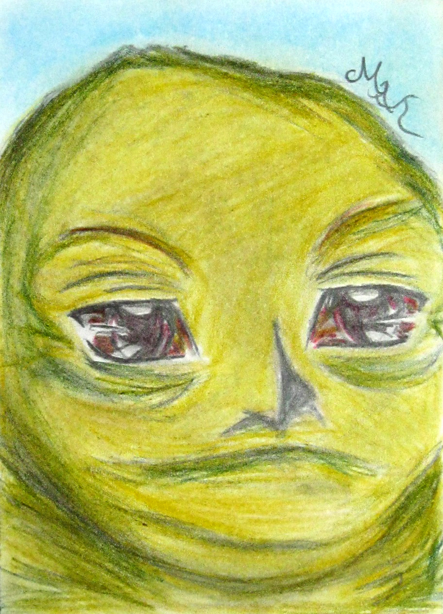 Star Wars Jabba The Hutt Anime Art Original and 50 similar items
