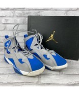Nike Air Jordan True Flight BG Basketball Shoes 343795-005 Blue Spark 6.5Y - $77.39