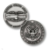 ARMY COMBAT ACTION BADGE 1.75&quot; CHALLENGE COIN - $23.74