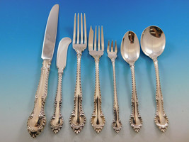 English Gadroon by Gorham Sterling Silver Flatware Set for 12 Service 86... - $4,603.50