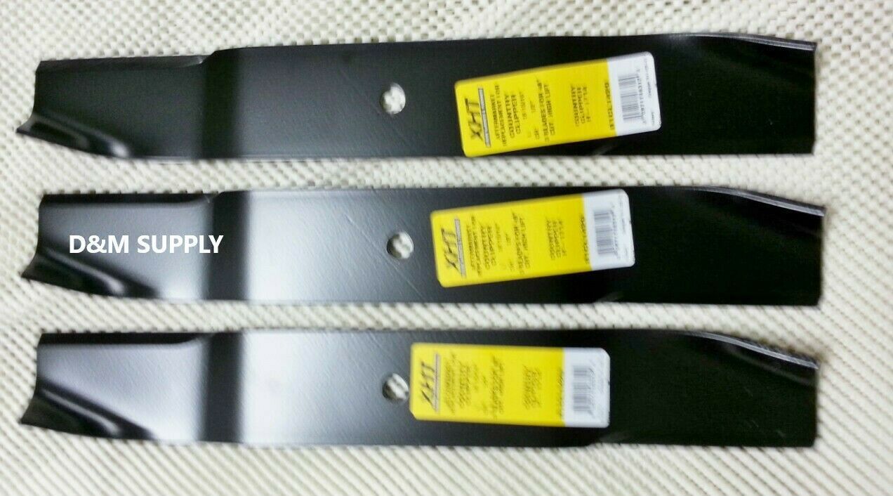 Set of 3 heavy duty XHT Country Clipper 48" mower blade 91123 91123