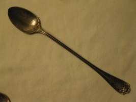 Rogers Bro. 1910 Verona Pattern Silver Plated 7.5" Iced Tea Spoon - 'N' Mono. #1 - $9.00