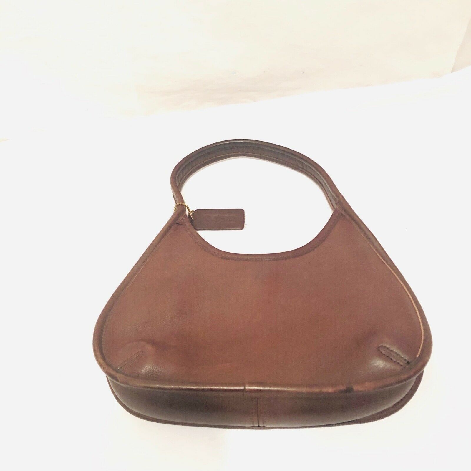 Coach Bag 9027 Vintage Mini Ergo Hobo Brown Leather Handbag Purse w ...