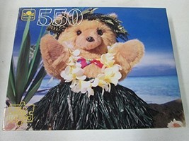 Western Publishing Co. Golden 550 Piece Jigsaw Puzzle Hula Bear 18" X 15 1/2" - $29.99
