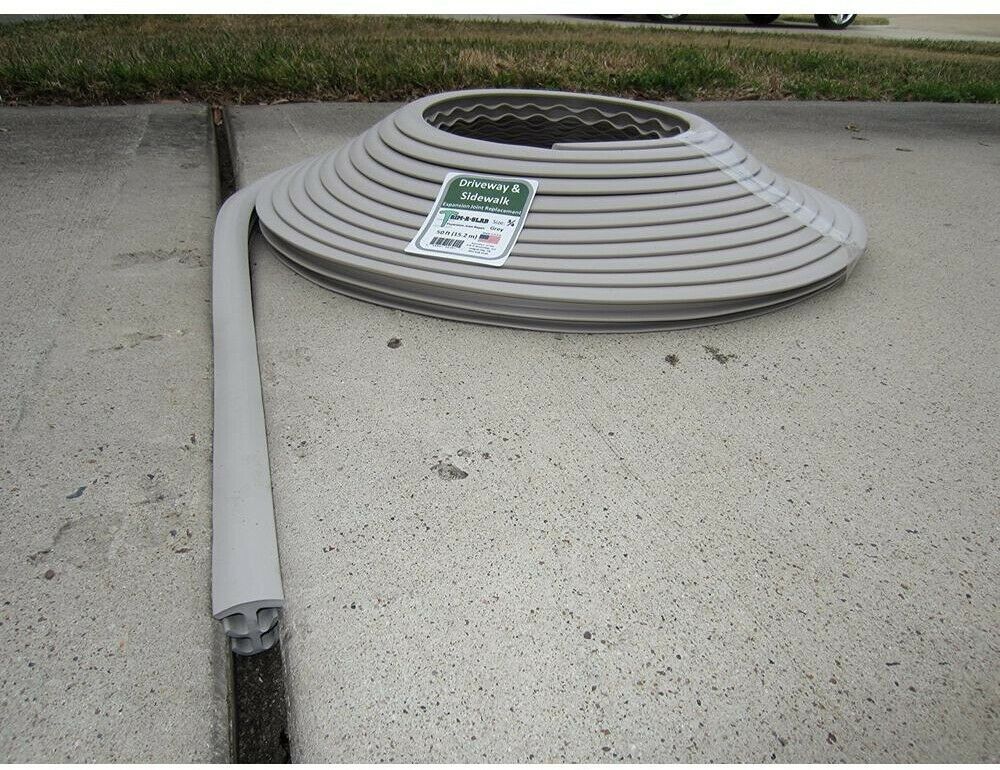 TrimASlab Expansion Joint Replacement 1 in. x 25 ft. Concrete Walnut