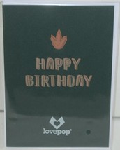 Lovepop LP2670 Happy Birthday Stegosaurus Pop Up Card White Envelope image 1