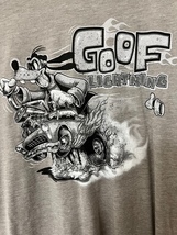 Disney Park Goof Lightning Goofy T Shirt Size Size M New Retired image 2