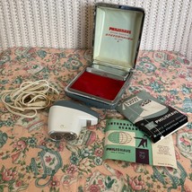 Vintage Philips Electric Shaver Philishave -1950'S - Sc 7900- Hard Case Working - $34.86