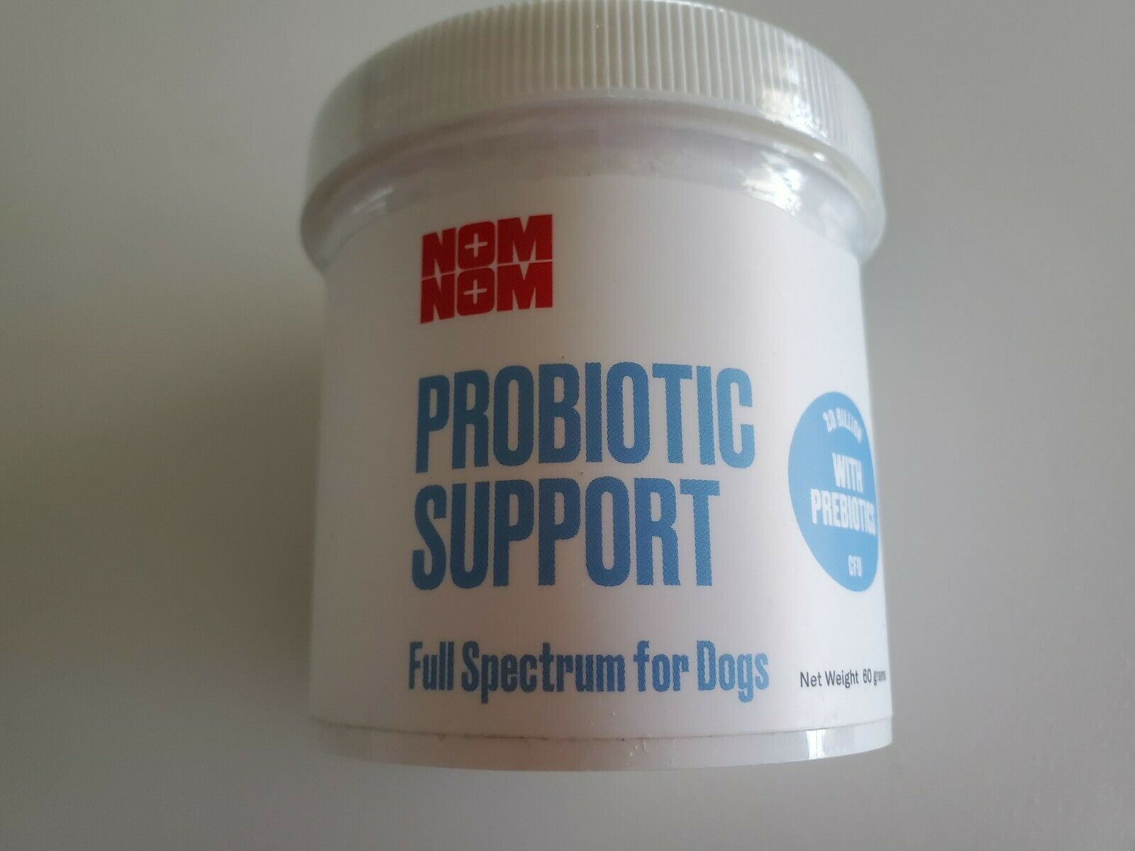 1 Nom Nom Probiotic Support Full Spectrum with Prebiotics For Dogs 2 Billion CFU
