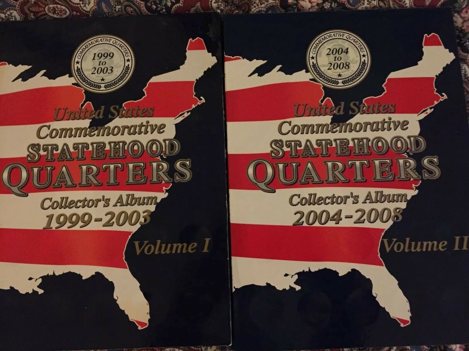 United States Commemorative Statehood Quarters Collectors Album Vol 1