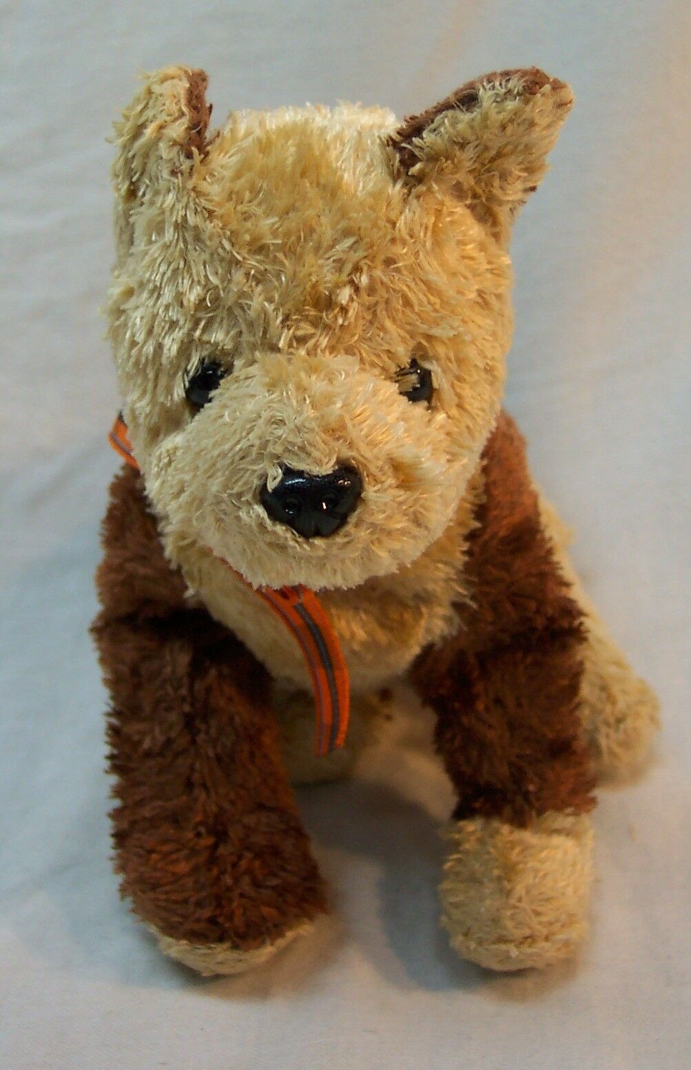 TY Beanie Babies FIDGET THE BROWN PUPPY DOG W/ BOW 5