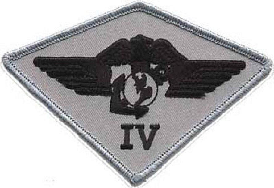 USMC 4th MAW Marine Aircraft Wing Patch - Marine Corps