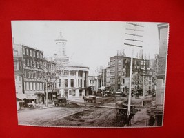 VTG Real Photo Post Card The Intersection of Duck, 3rd and Walnut Sts. 1895 - $1.97