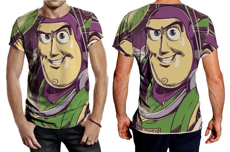 Buzz Lightyear Toy Story Character  Tee Men