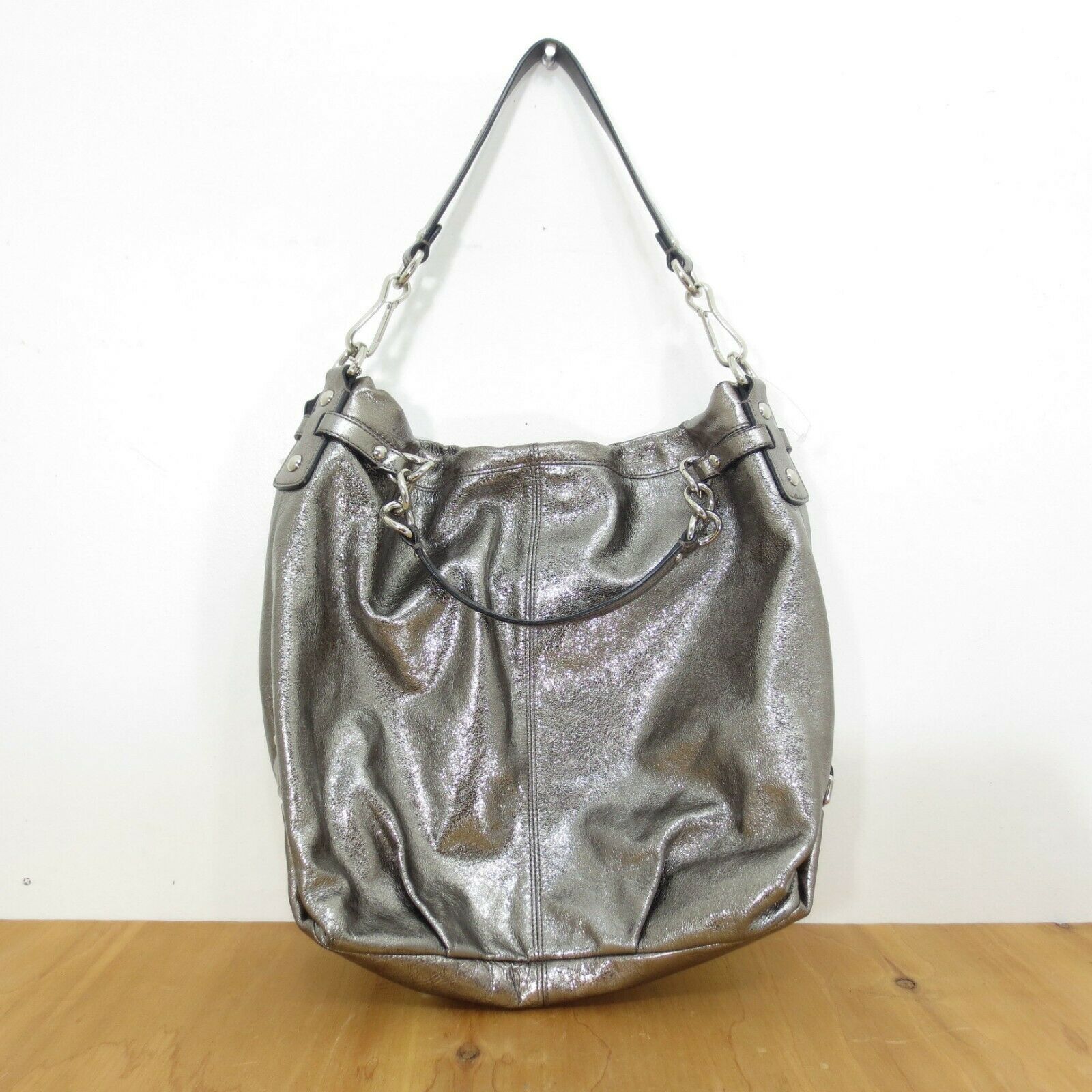 silver hobo purse