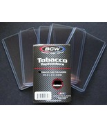 (5 Loose Holders) BCW Tobacco Card Top Loader Card Holder  - $2.99