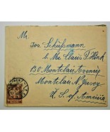 1925 German Cover - Munich to Montclair, New Jersey, USA, - $9.00