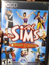 The Sims: Deluxe Edition - Ea Games (Pc Game CD-ROM 2002) Both Discs Read - $12.59