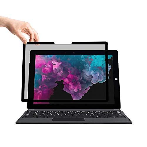 Surface Pro 6/5/4/3 Removable Privacy Screen Protector, Habyby Privacy