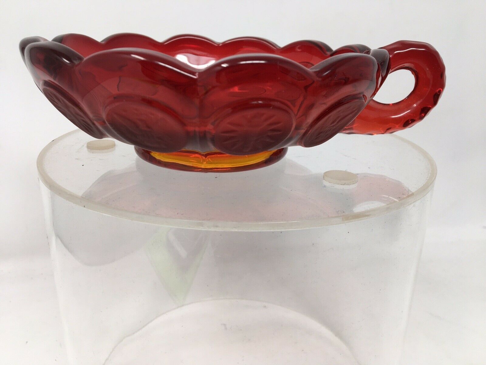 Vintage fostoria American dish nappy bowl replacement gift decor clear