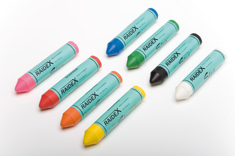 RAIDEX Sisa Tire Crayon Marking 9.5 x 1.75 cm 4 pieces