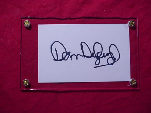 DAN AYKROYD Autographed Signed Signature Cut w/COA - 30593 - Other