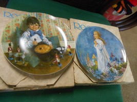 Great Collection 2 Reco Collector Plates Little Jack Horner & Twinkle,Twinkle - $7.51