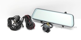 Rexing M1 1296P 10" IPS Touch Screen Mirror Dash Cam w/ Rear Camera image 1