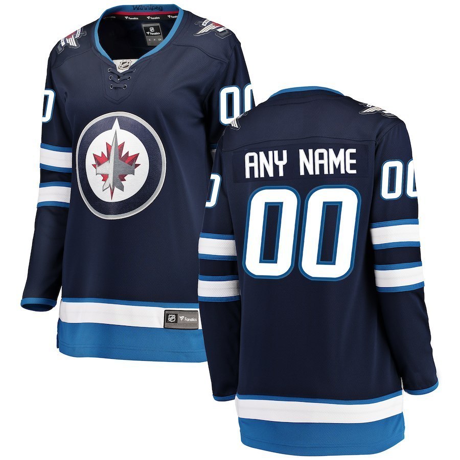 Women's Winnipeg Jets 2018 Name and Number Custom Jersey ...