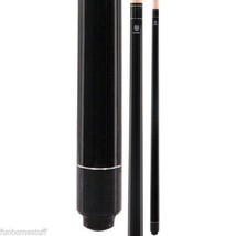 MCDERMOTT CUES LUCKY L1 BLACK Two-piece Billiard Pool Cue Stick & 1x1 SOFT CASE image 2