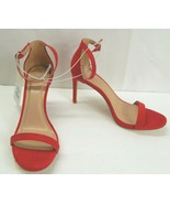 Women&#39;s Gillie Stiletto Heeled Pumps A New Day Size 8.5 Red - $32.23