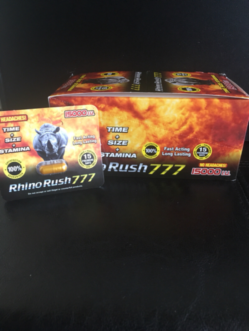 RHINO RUSH 777 15000 MALE ENHANCEMENT PILLS ( 5 PACK ) - Sexual Wellness