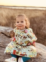 Baby Bibs Lions handmade sleeved apron bib infants toddler kids oversized  image 2