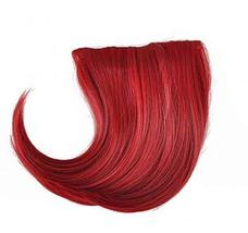 Colorful Wigs for Cosplay,Stage/Party Wig/Hair Bangs Wig, Dark Red