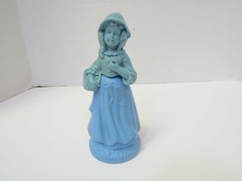 Avon Little Girl Blue 3 Oz Cotillion Cologne Figural Decanter Bottle Empty - $8.00