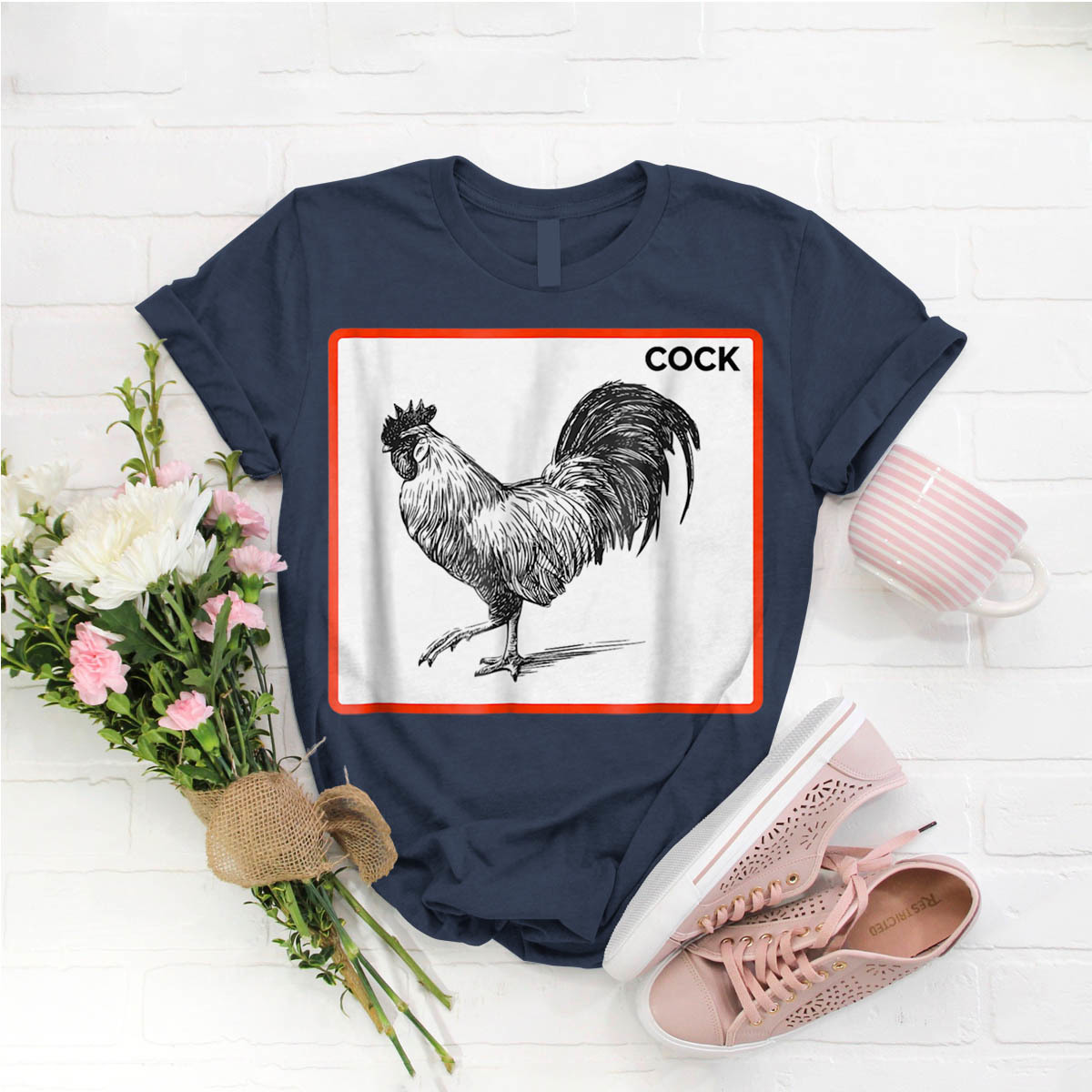 Wear This Gay Rooster Cock For Chicken Lovers T- Shirt Birthday Funny ...