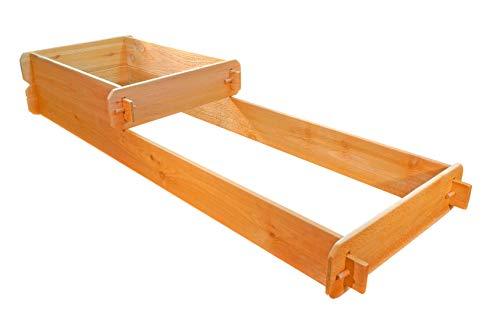 Primary image for Timberlane Gardens Raised Bed Kit 2 Tiered (2x3 2x6) Western Red Cedar with Mort