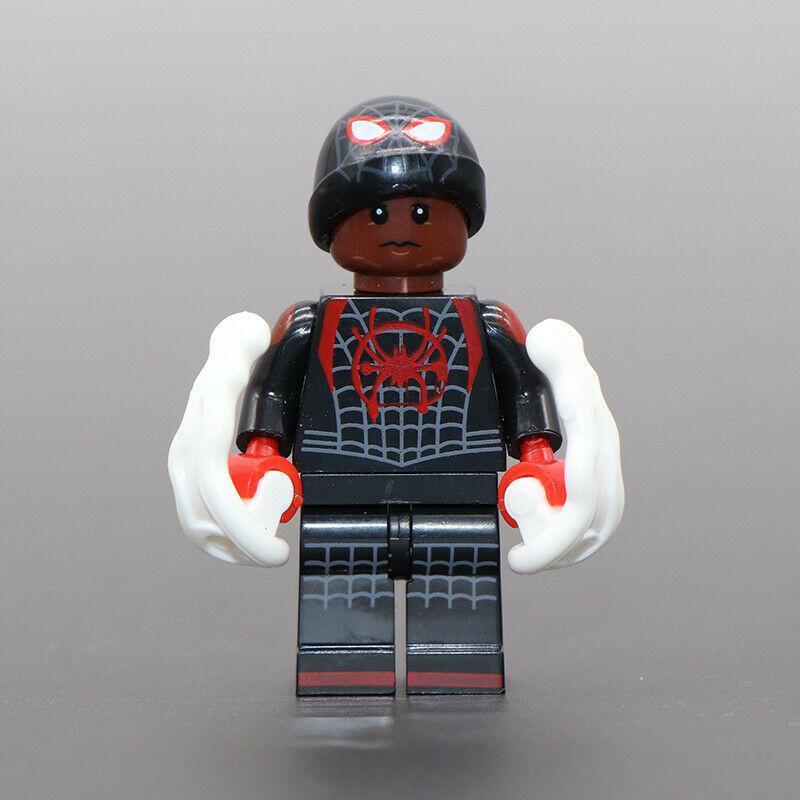 spiderman miles morales lego figure