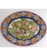 Olaria Cristo São Pedro Do Corval Portugal Pottery Oval  Platter Plate - $74.25