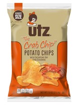 Utz Potato Chips 7.5 Ounce Hungry Size Bag (The Crab Chip, 4 Bags) - $26.72