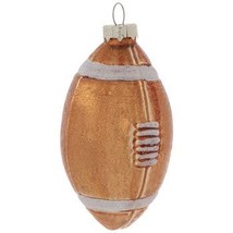Robert Stanley HL Home Football Glass Christmas Tree Ornament - $12.75