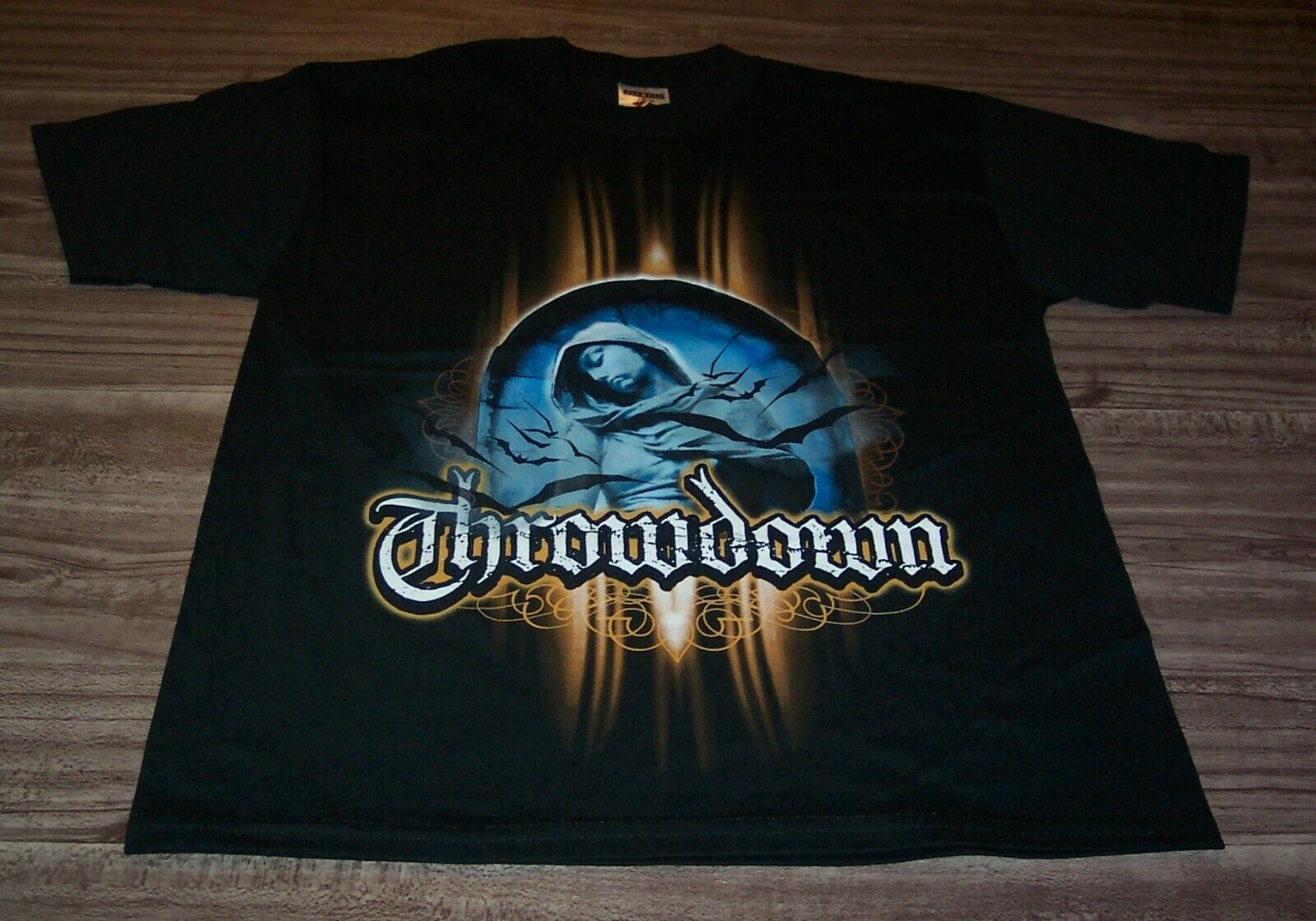 THROWDOWN Metalcore Band T-Shirt YOUTH LARGE 14-16 NEW Metal - Kids