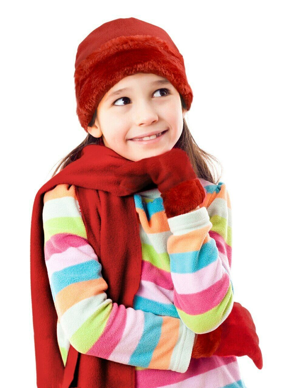 matching gloves and scarf set