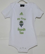 Adidas MLS Seattle Sounders FC White 18 Month Baby One Piece image 1