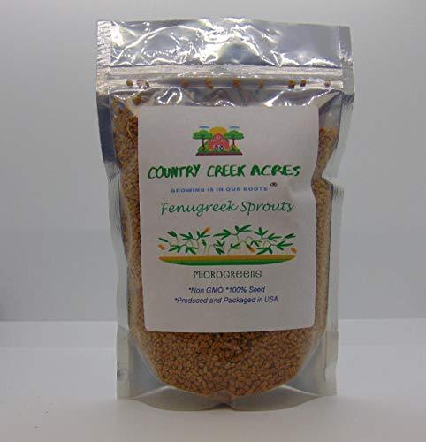 Fenugreek Sprouting Seed, Non GMO -3 LBS - Country Creek Acres Brand - Fenugreek