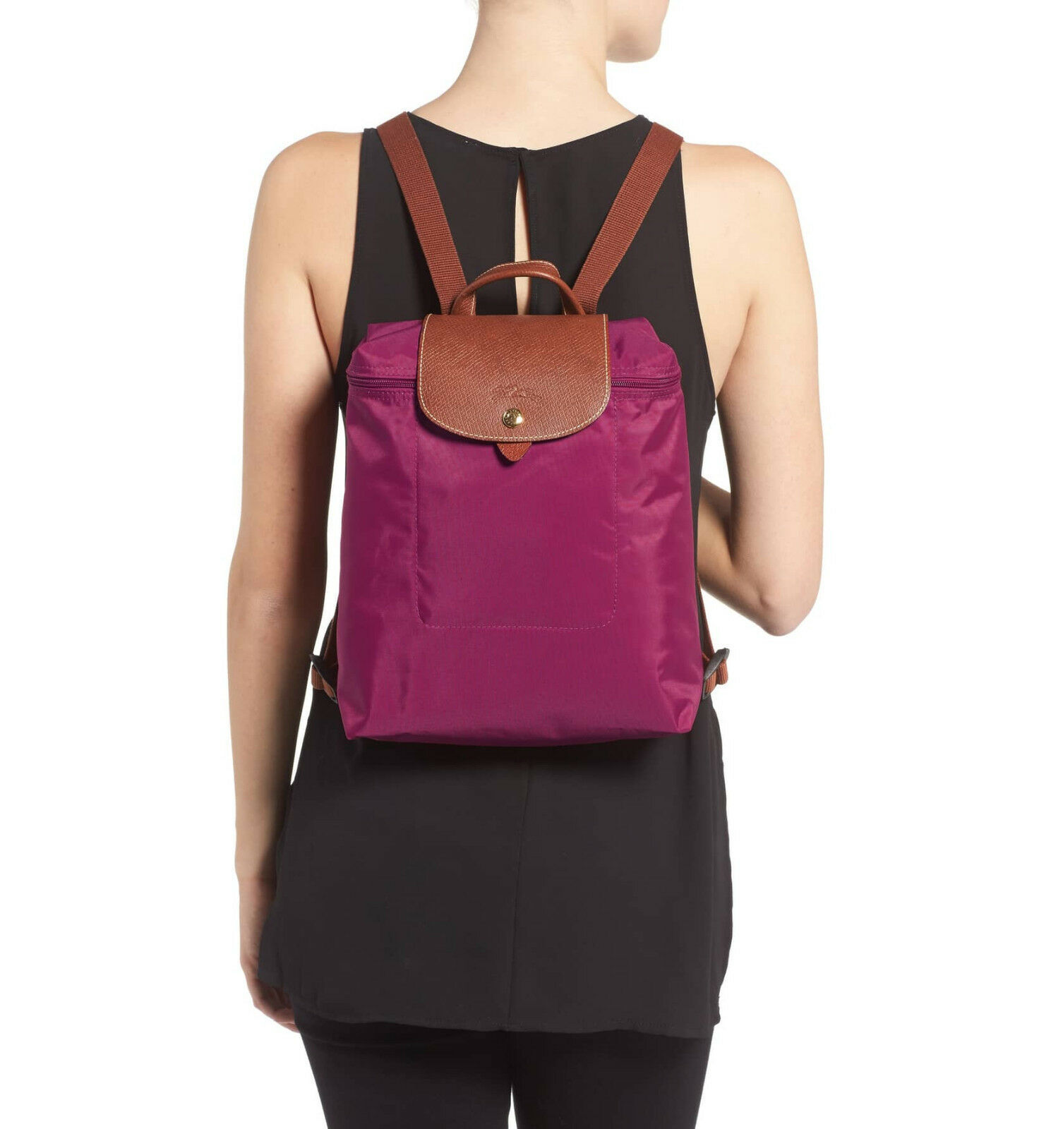 longchamp backpack dahlia