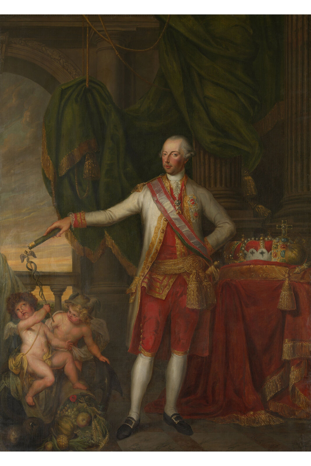 Portrait of the Emperor Joseph II; De Pelichy; 18th Century Posters